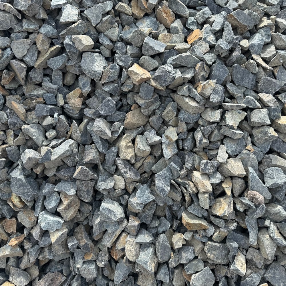 Fractured Black Chips ( 1.5")