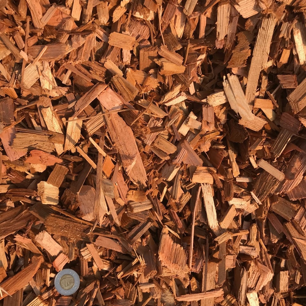 Wood Mulch - Red Cedar Chips Mulch