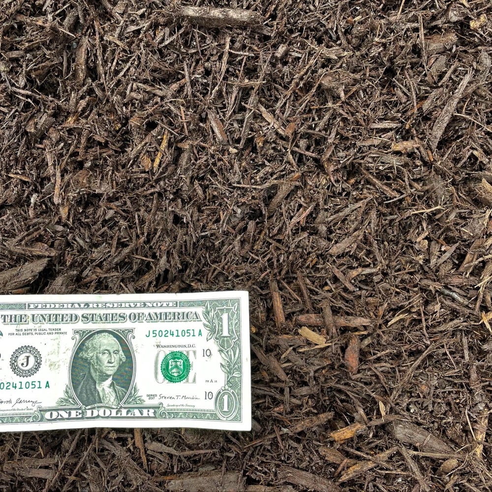 Dark Brown Hardwood Mulch