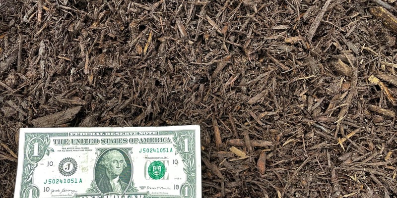 Dark Brown Hardwood Mulch