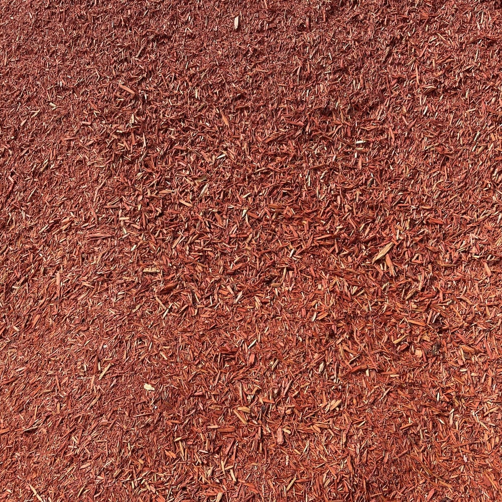 Pine Wood Mulch (Red)