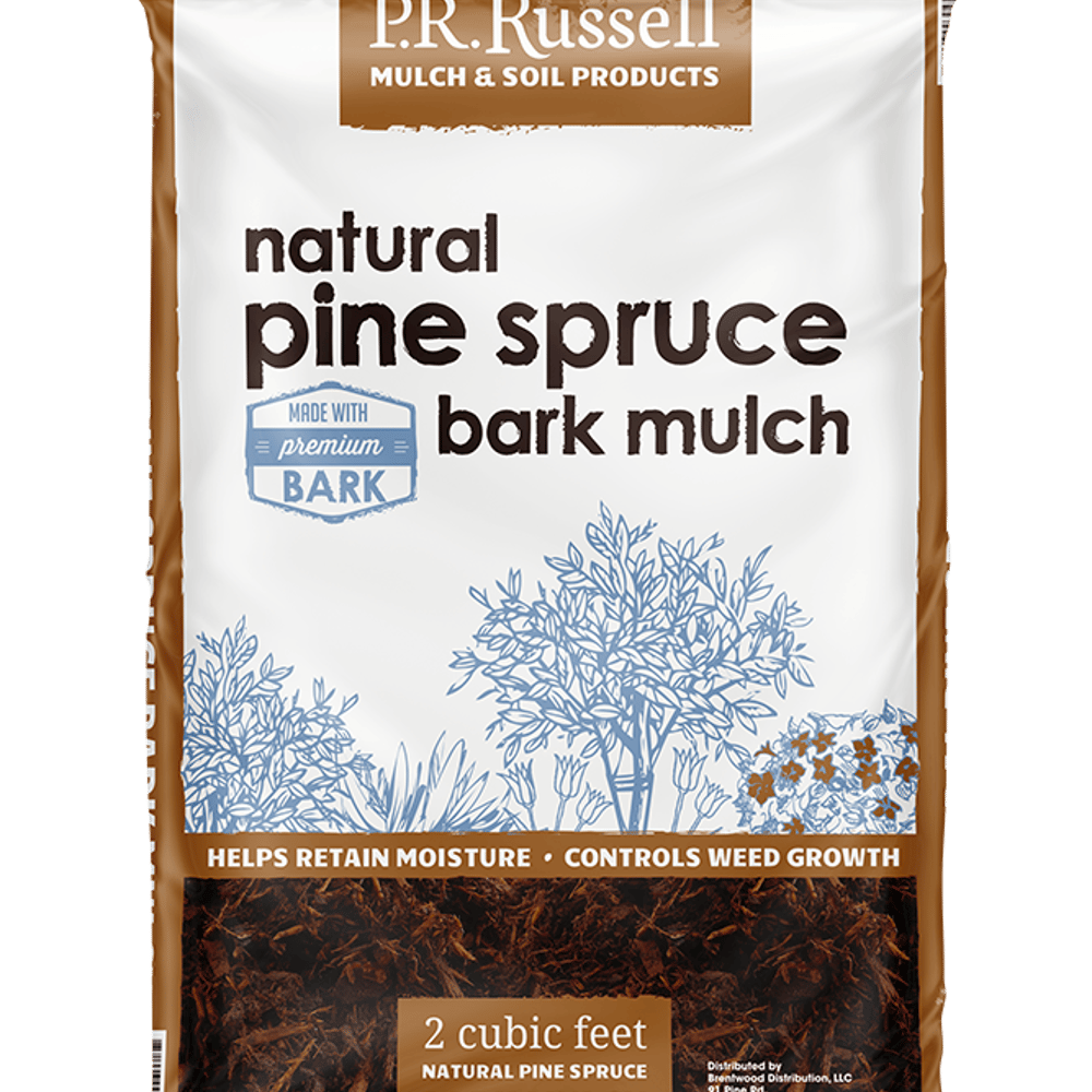 Bagged Natural Pine Spruce Mulch
