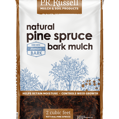 Bagged Natural Pine Spruce Mulch