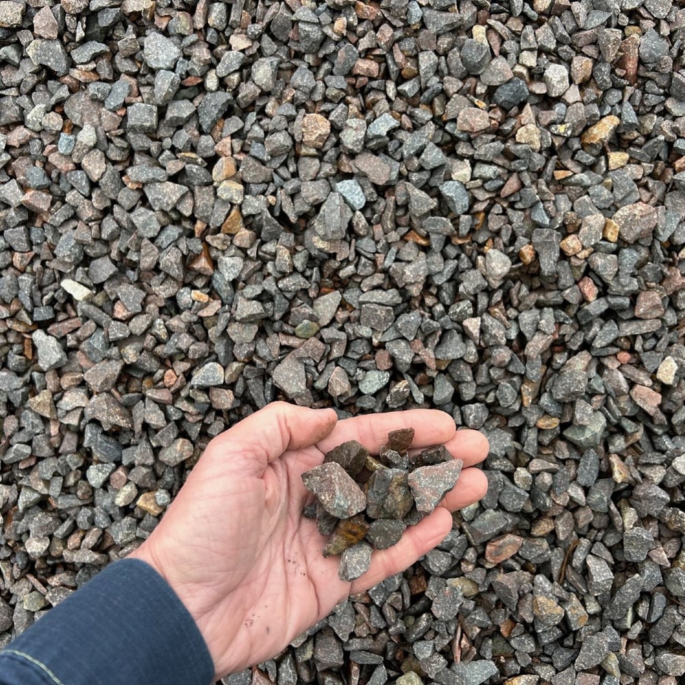 TRAP ROCK- SMALL-3/4"-1"