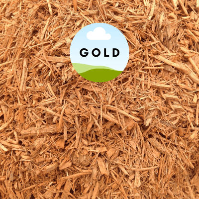 Dyed Gold Mulch