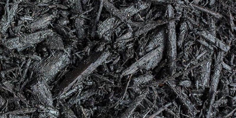 Premium Black Dyed Mulch