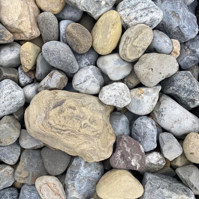 1"-3" Delaware River Stone