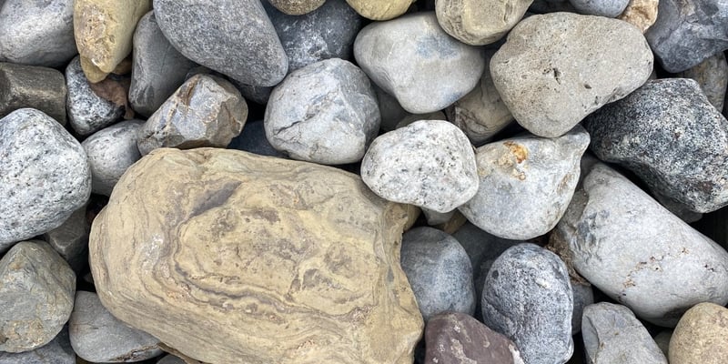 1"-3" Delaware River Stone