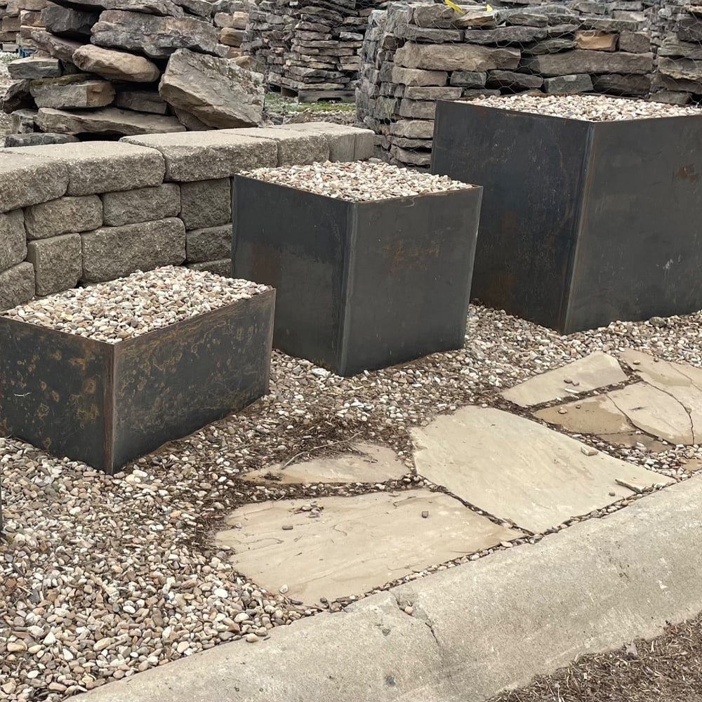 Custom Steel Planter Boxes