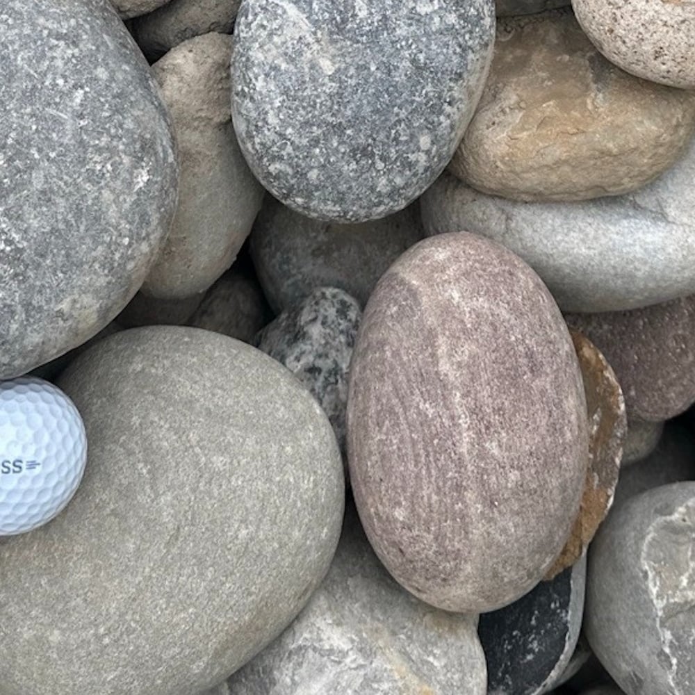 River Rock "New England"  2-4" Grey