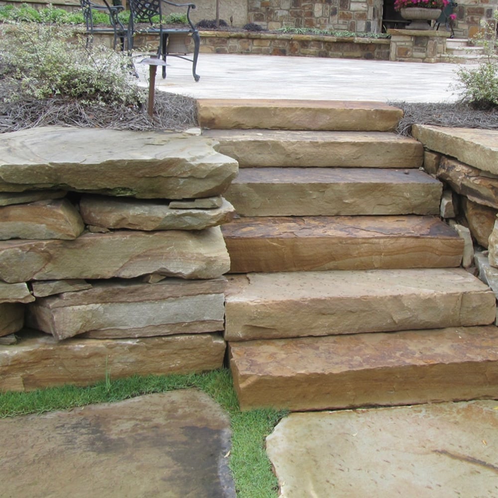 Stone Step Treads - Brown 18" x 48"  (#60A-1848)