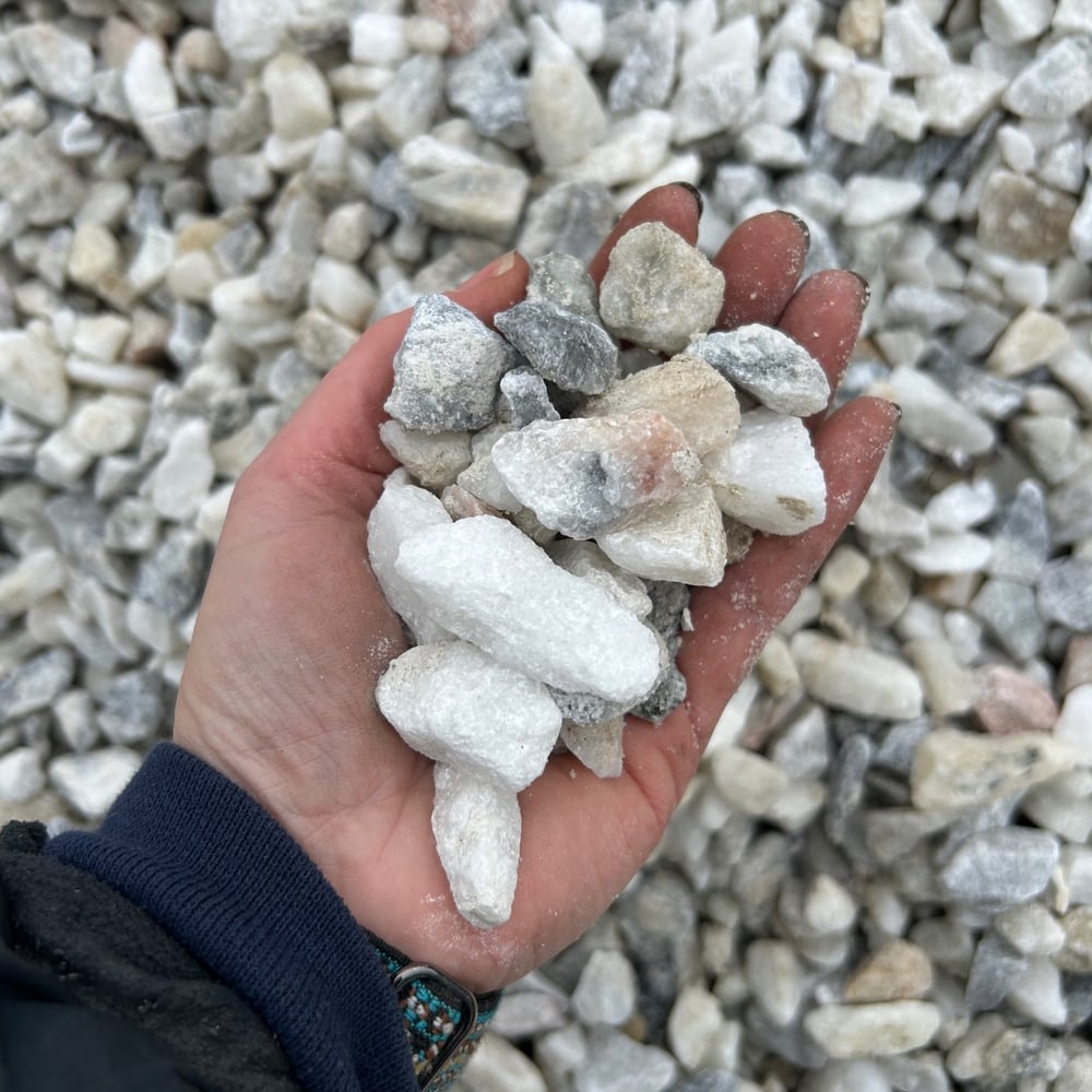 White Landscape Stone