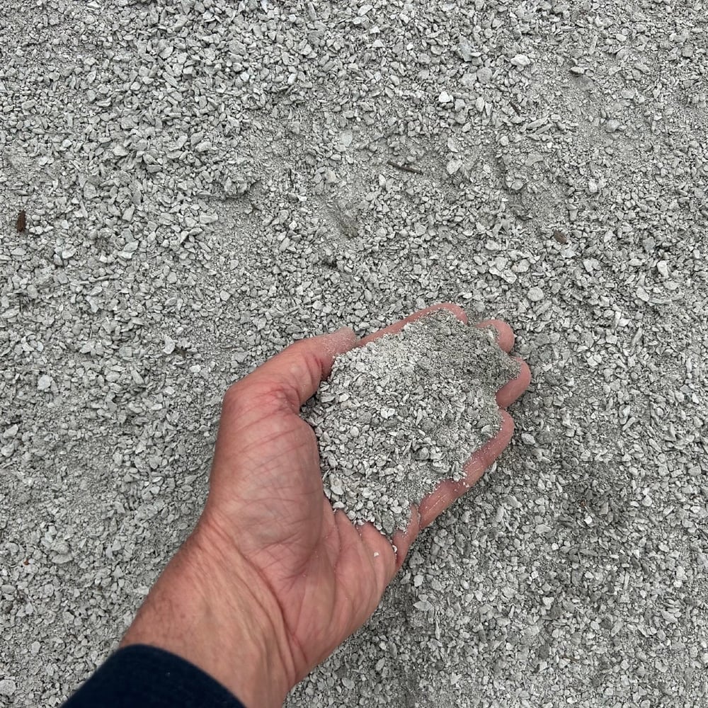 LIMESTONE SCREENINGS 3/8" MINUS