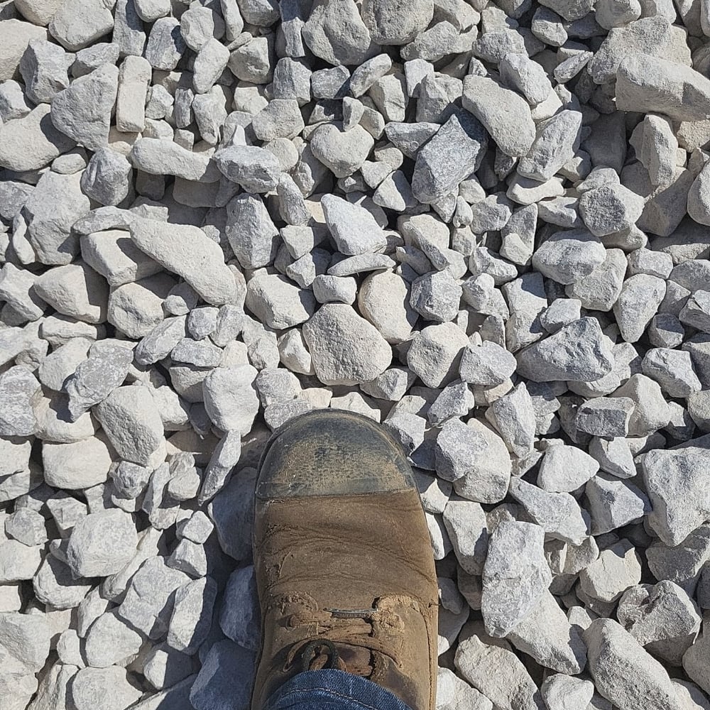 Crushed Limestone 1-3"