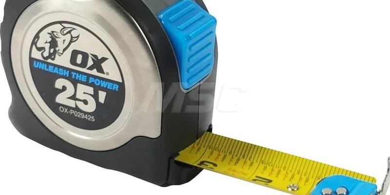 Stainless Steel Magnetic Tape Measure – 25’