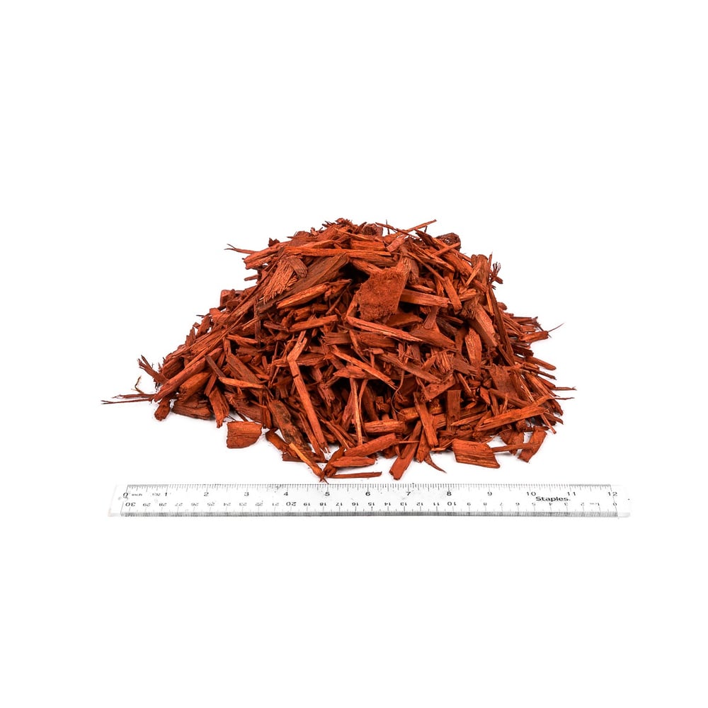 Red Dyed Mulch