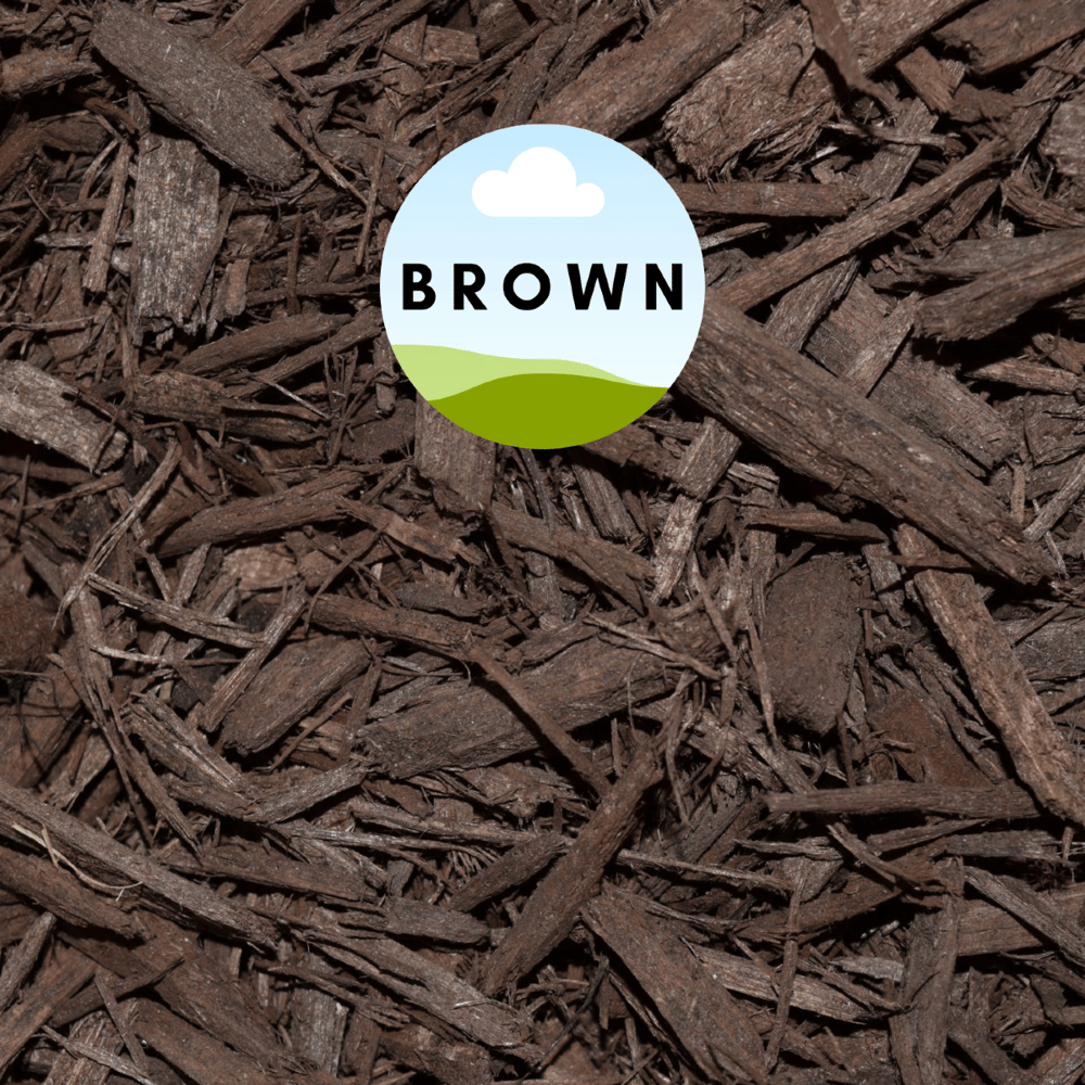 Dyed Brown Mulch