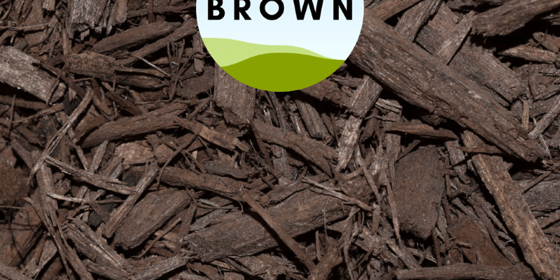 Dyed Brown Mulch