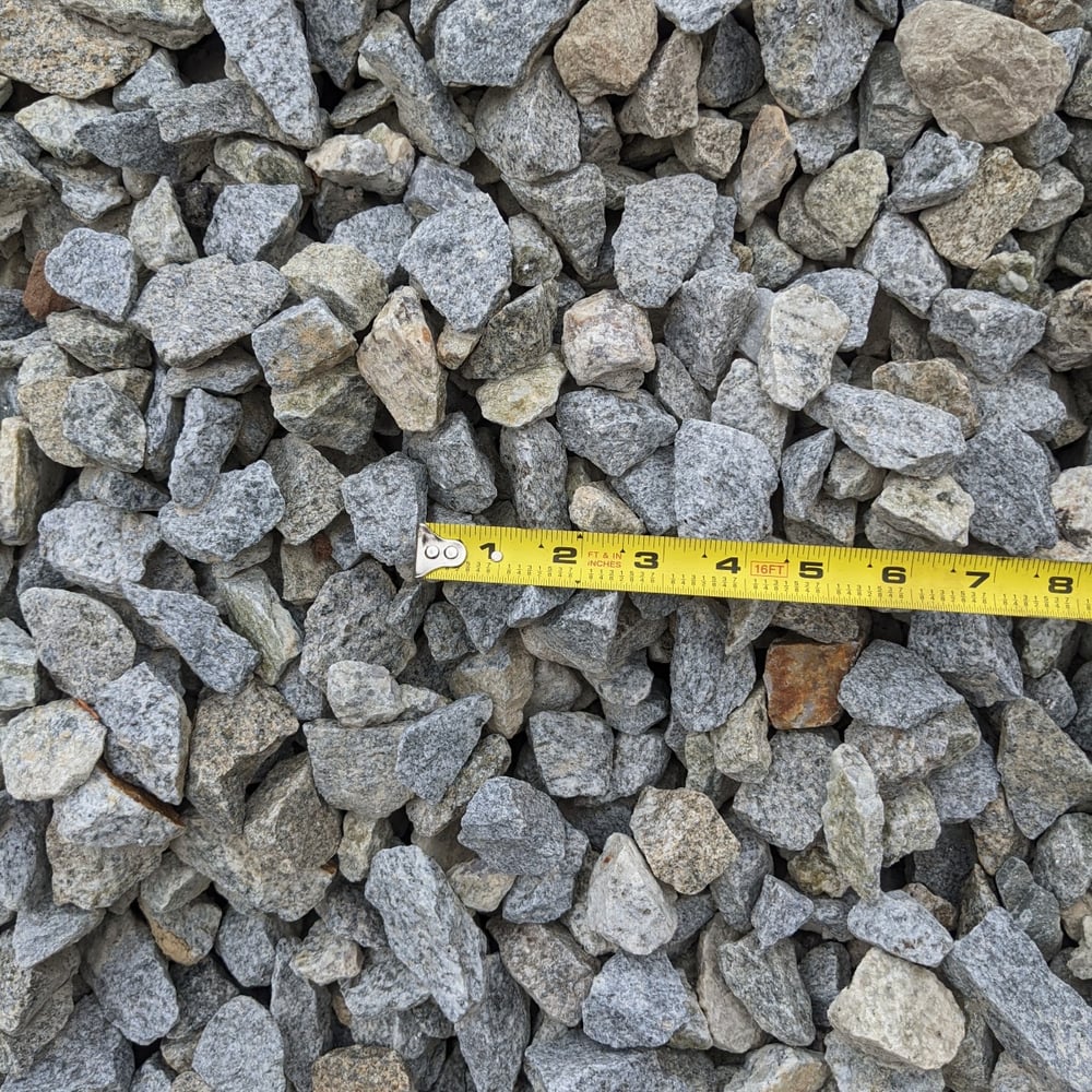 1 1/2” Minus Crushed Granite