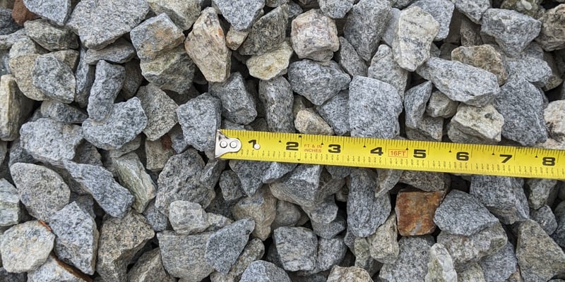1 1/2” Minus Crushed Granite