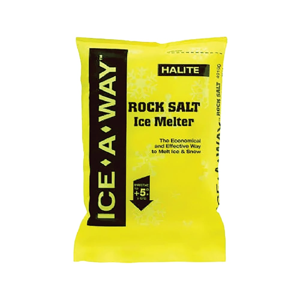 Ice Away Rock Salt-50# bag Copy