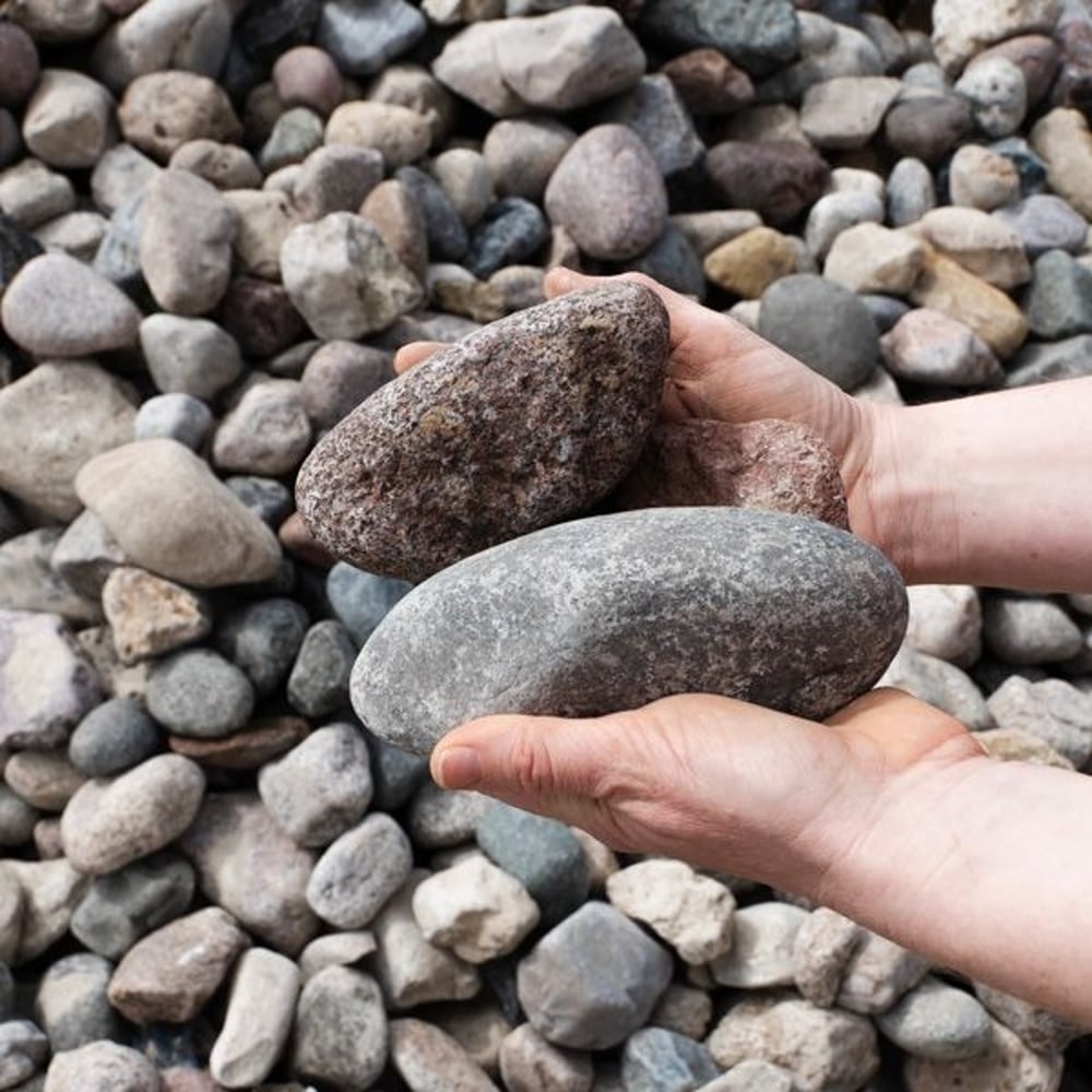 Rock, Red Wing 3-10" - Bulk