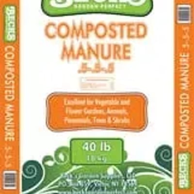 Compost Bagged- Becks Composted Manure 40lb