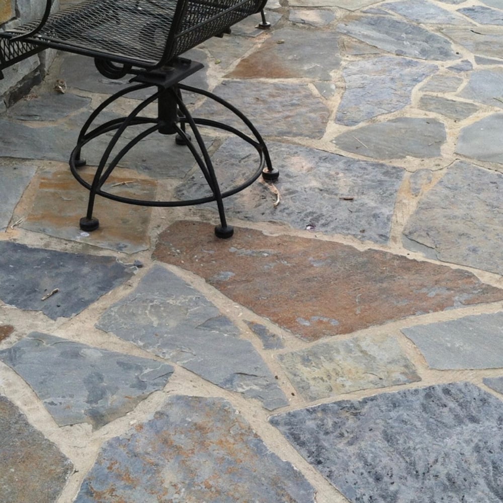 Flagstone - AL Blue Calico Flagstone 1"-2"