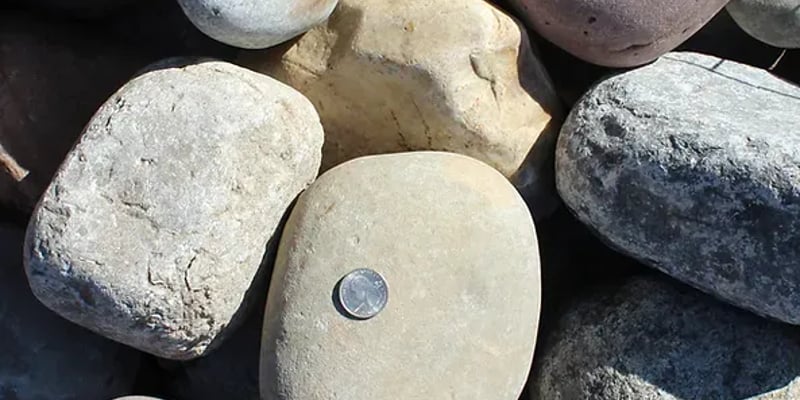 5-10" New England River Rock