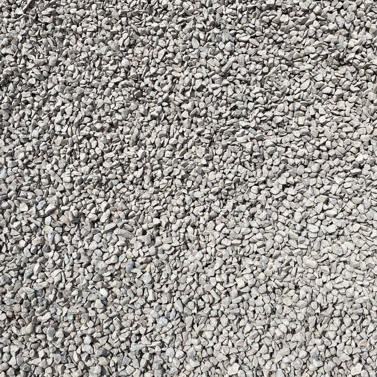 Overhead view of Missoula crushed river rock as it will look when it arrives.