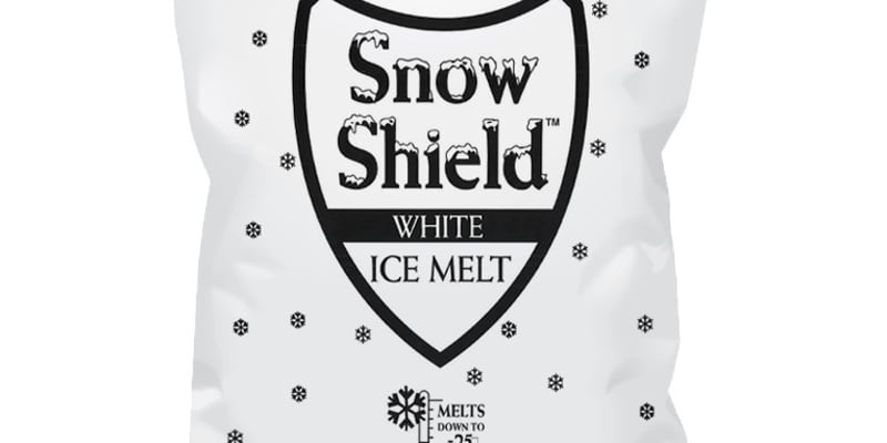 Snow Shield White salt & calcium mix 50LB bag