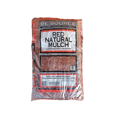 Red Natural 2X Bag Mulch 2 cu. ft.