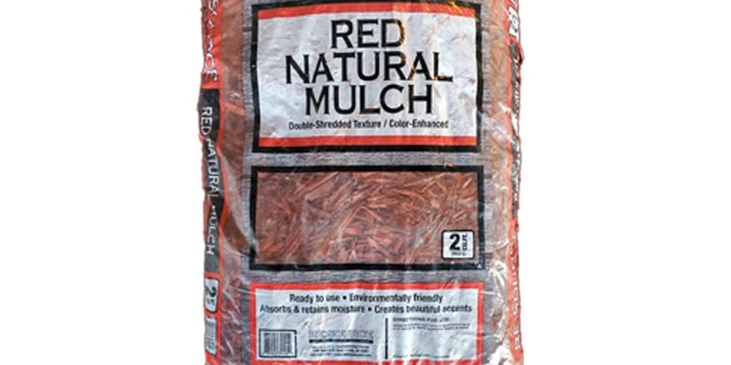 Red Natural 2X Bag Mulch 2 cu. ft.