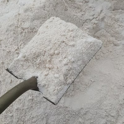 White Volleyball Sand Image