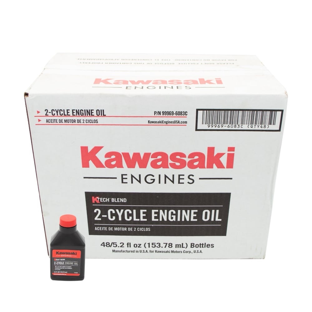 Kawasaki 50:1 2 Cycle Oil - 2 Gallon Mix Case