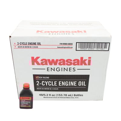 Kawasaki 50:1 2 Cycle Oil - 2 Gallon Mix Case Image