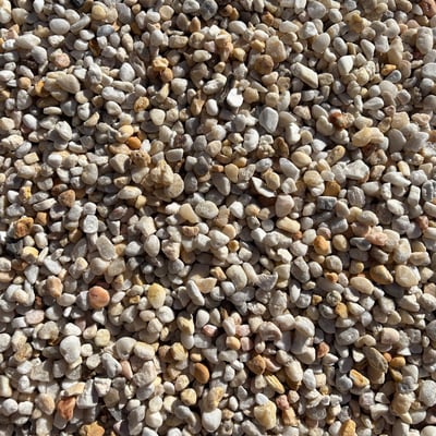 3/8" White Quartzite Gravel Image