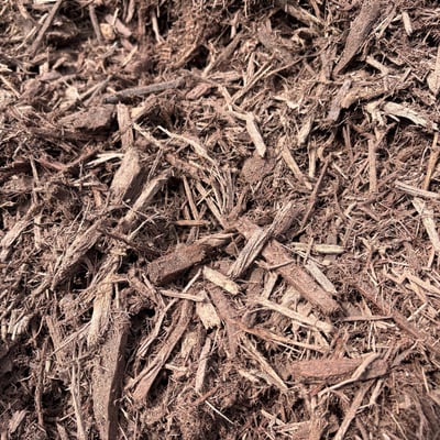 Brown Dyed Shredded Hardwood Mulch Image