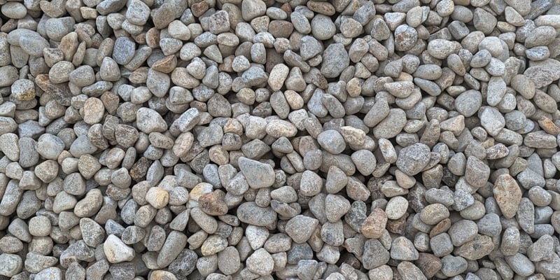 3/4'' Decorative Natural Round Stone