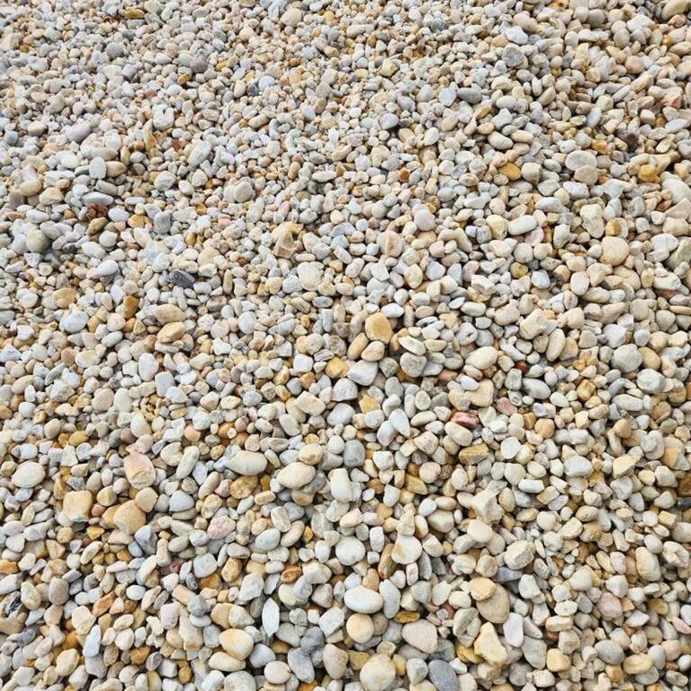 2x1" White Gravel
