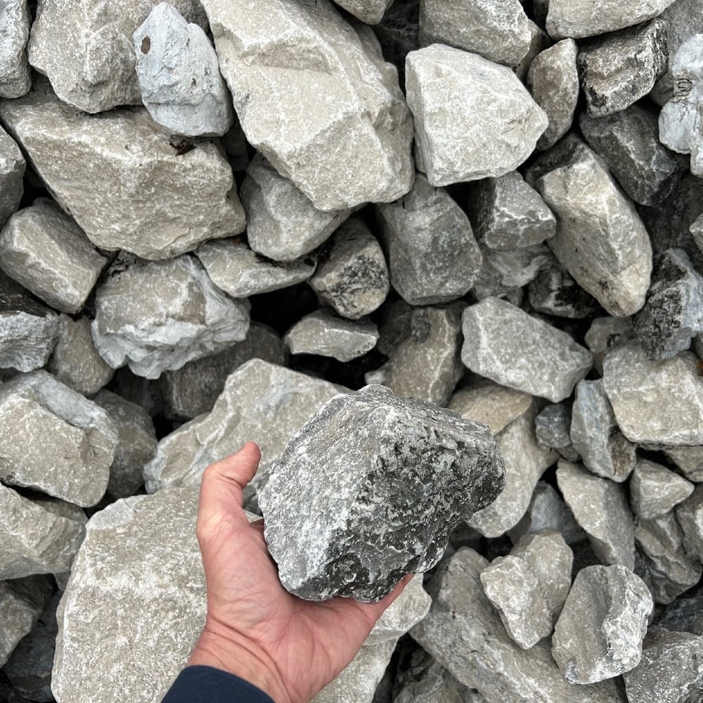 LIMESTONE GABION 3-10" CLEAN