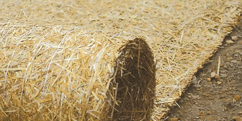 Double Net Straw Blanket
