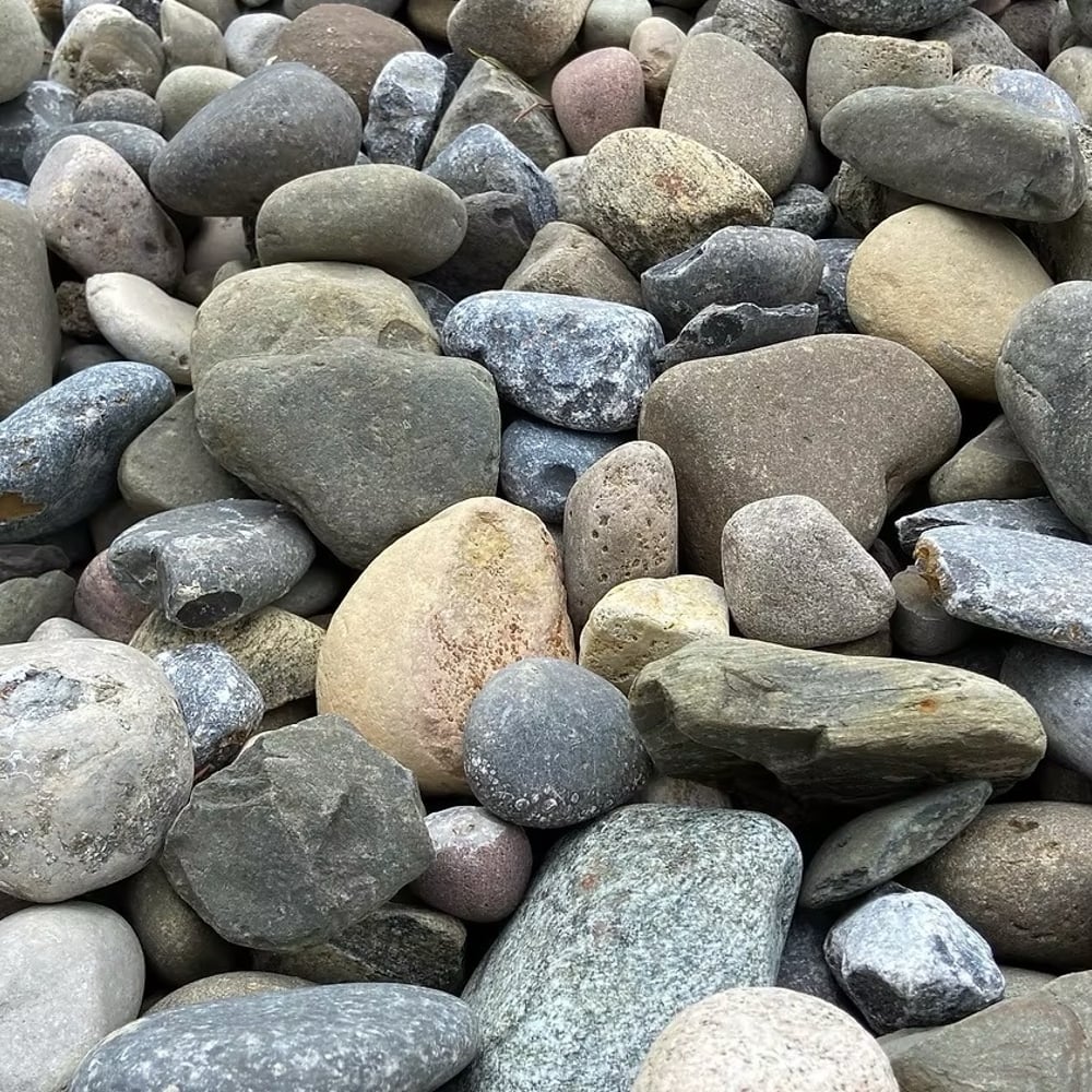 PA River Rock 1" - 3"