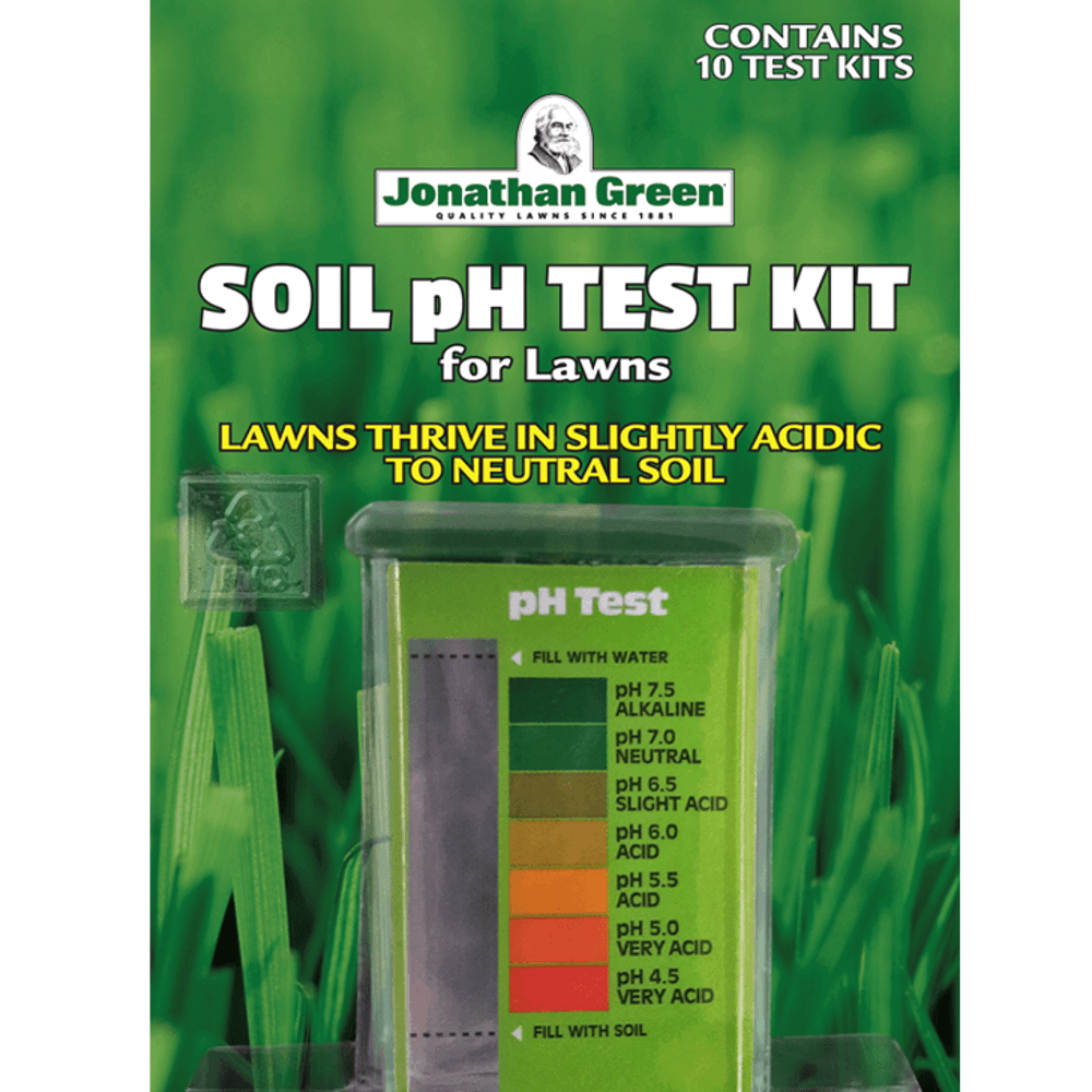 Soil pH Test Kit for Lawns (10 Test Kits)