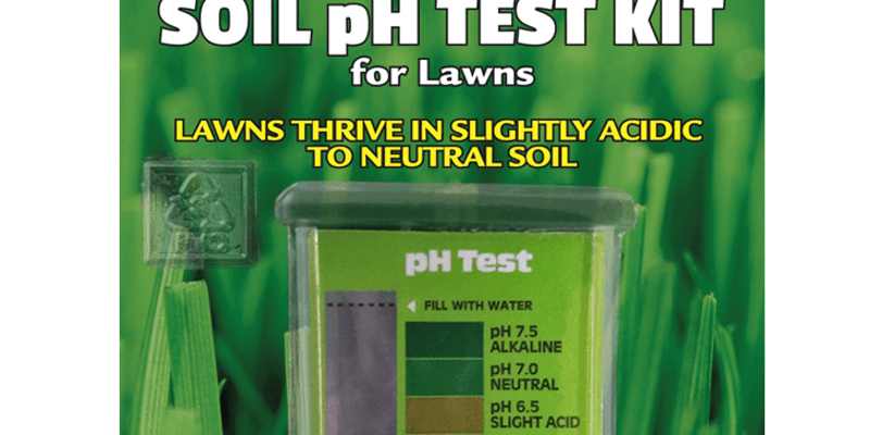 Soil pH Test Kit for Lawns (10 Test Kits)