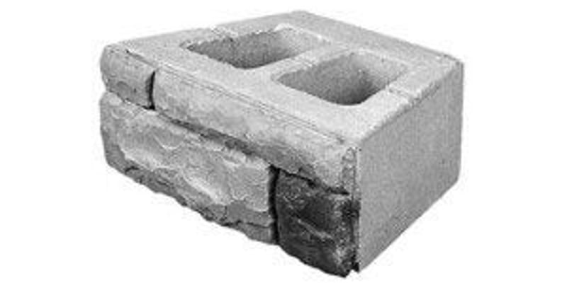 Cast Stone Wall | Retaining - Single Sided Block
