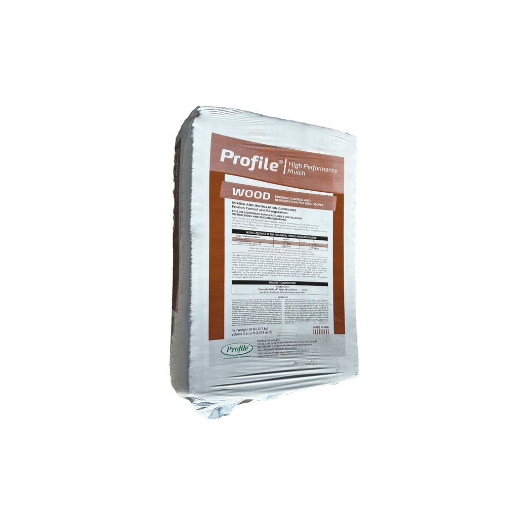 100% Wood Fiber Hydromulch