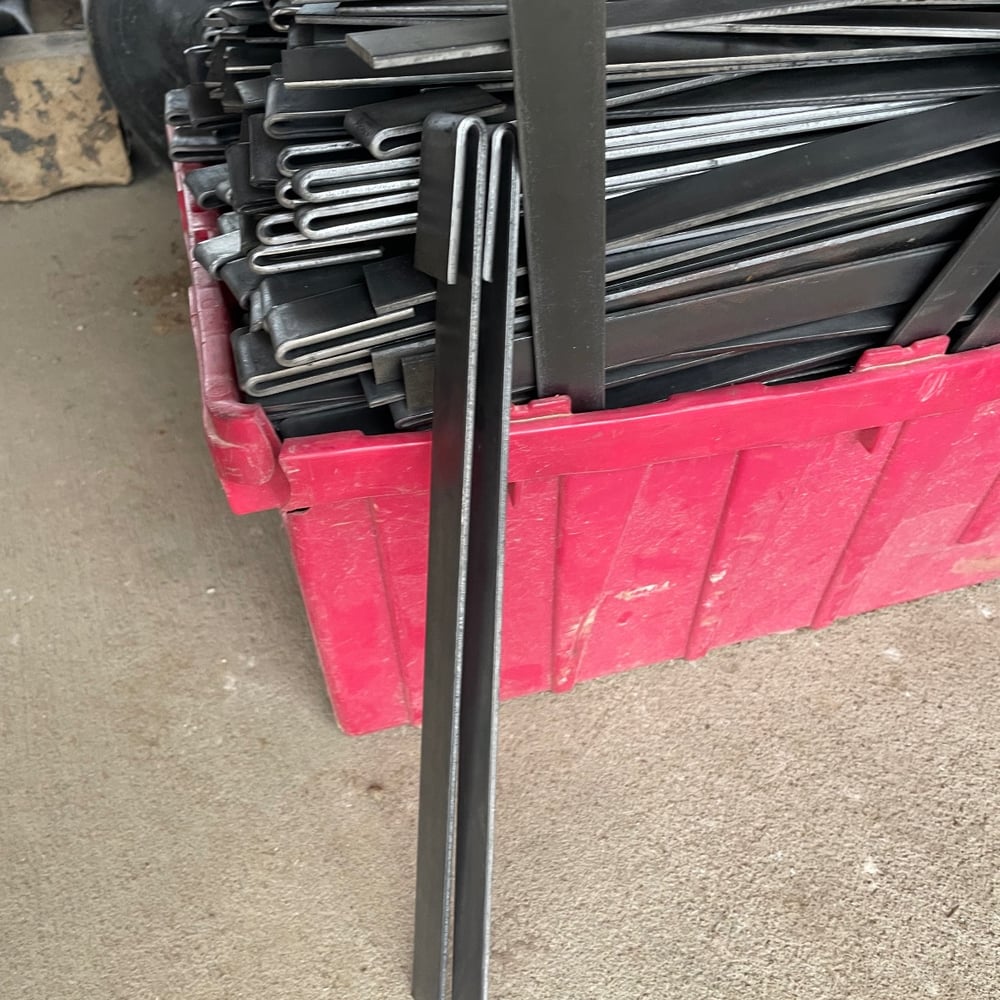 Stakes for Steel Edging - Pre-bent