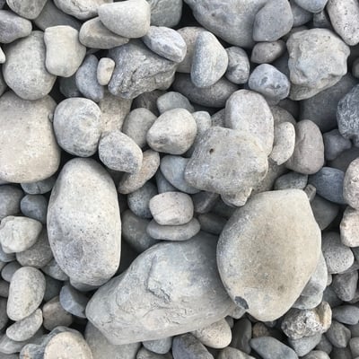 River Rock - 2-6" Clear