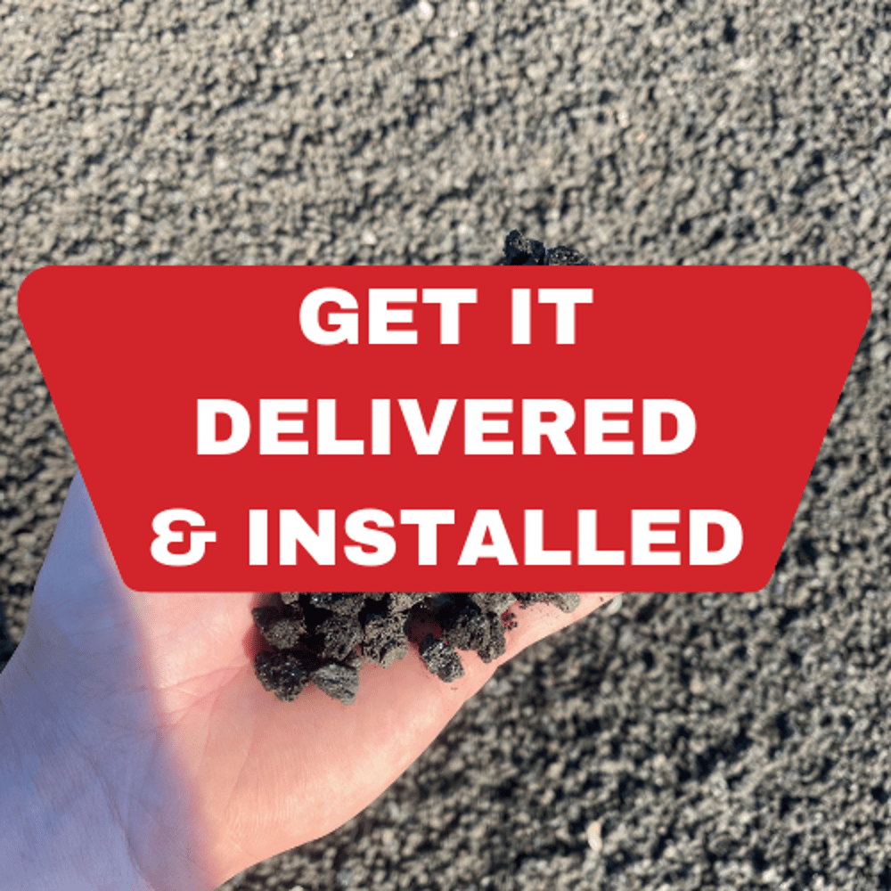 Get It Installed-Lava Rock - Black (3/8"-3/4")